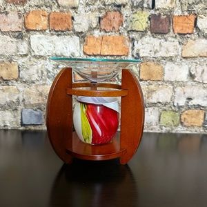 Wooden Multicolor Oil Burner #2